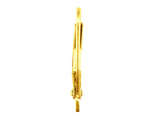 Load image into Gallery viewer, 14ct Gold Filled Continental Earring Hooks Safety Lever Back Earring Hooks 14ct
