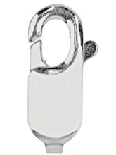 Load image into Gallery viewer, Sterling Silver 9mm trigger clasp lobster clasp silver jewellery fastener 925
