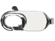 Load image into Gallery viewer, Sterling Silver 9mm trigger clasp lobster clasp silver jewellery fastener 925
