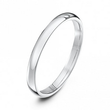 Load image into Gallery viewer, Platinum 950 Court shaped Comfort fit Wedding Ring Band 2mm, 3mm, 4mm, 5mm
