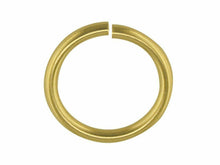 Load image into Gallery viewer, 9ct yellow gold open jump rings 5mm, o ring jewellery making ring repair x 1
