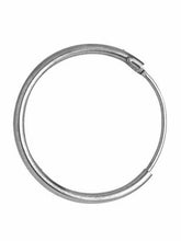 Load image into Gallery viewer, Sleeper Creole Earring SINGLE 925 Sterling Silver 11mm  Silver Huggie 11mm Hoop
